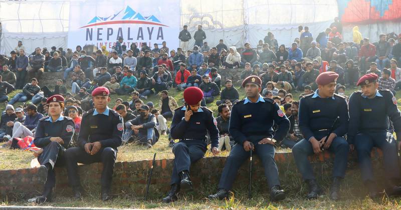 Spectators during CWC L2 match between Nepal and Oman in TU Stadiu on 5th Feb 2020 in Kathmandu, Nepal (4)
