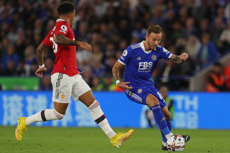 James Maddison – 6 Lively early on, closing down United where he could, but had an off-night with his distribution. Grew into the game in the second half and forced a decent save from De Gea with a trademark free-kick. Later wasted a set-piece from a more promising position and blazed over in injury-time. AFP