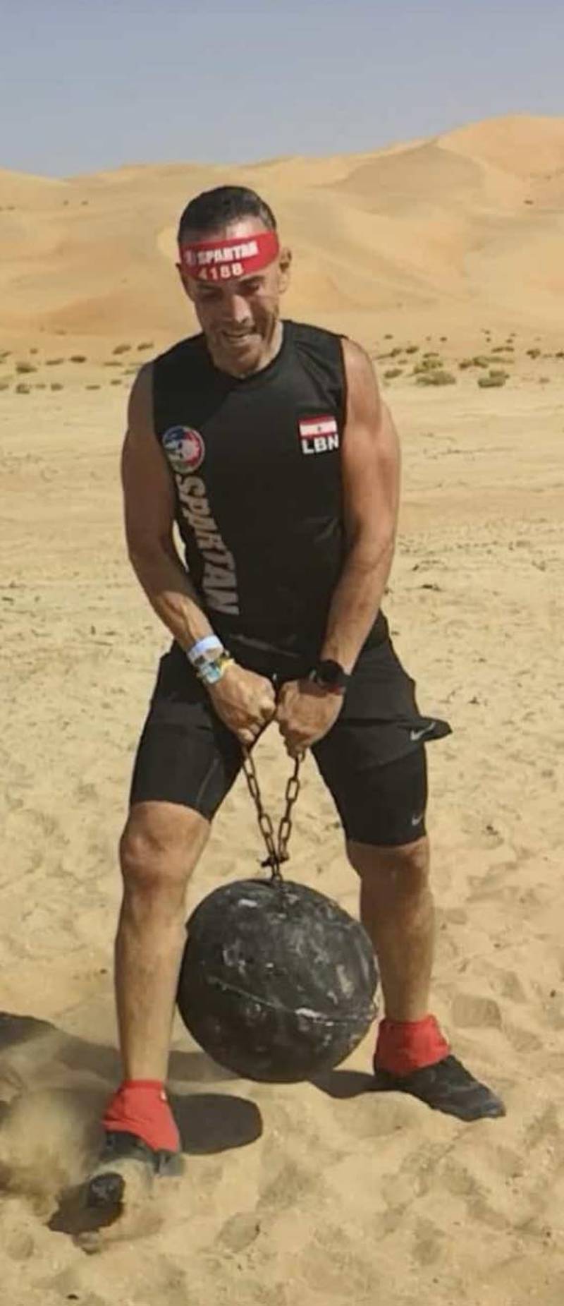 Lebanese racer Simon Khayat has incorporated weekly strength and obstacle training sessions in his prep. 