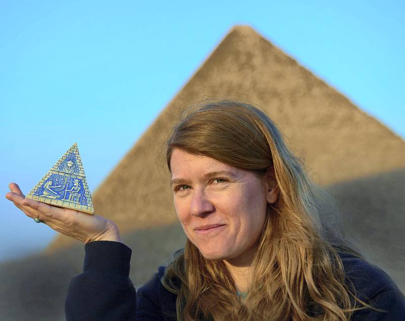 Egyptologist Sarah Parcak, has written 'Archaeology from Space: How the Future Shapes Our Past'. Courtesy Ted 