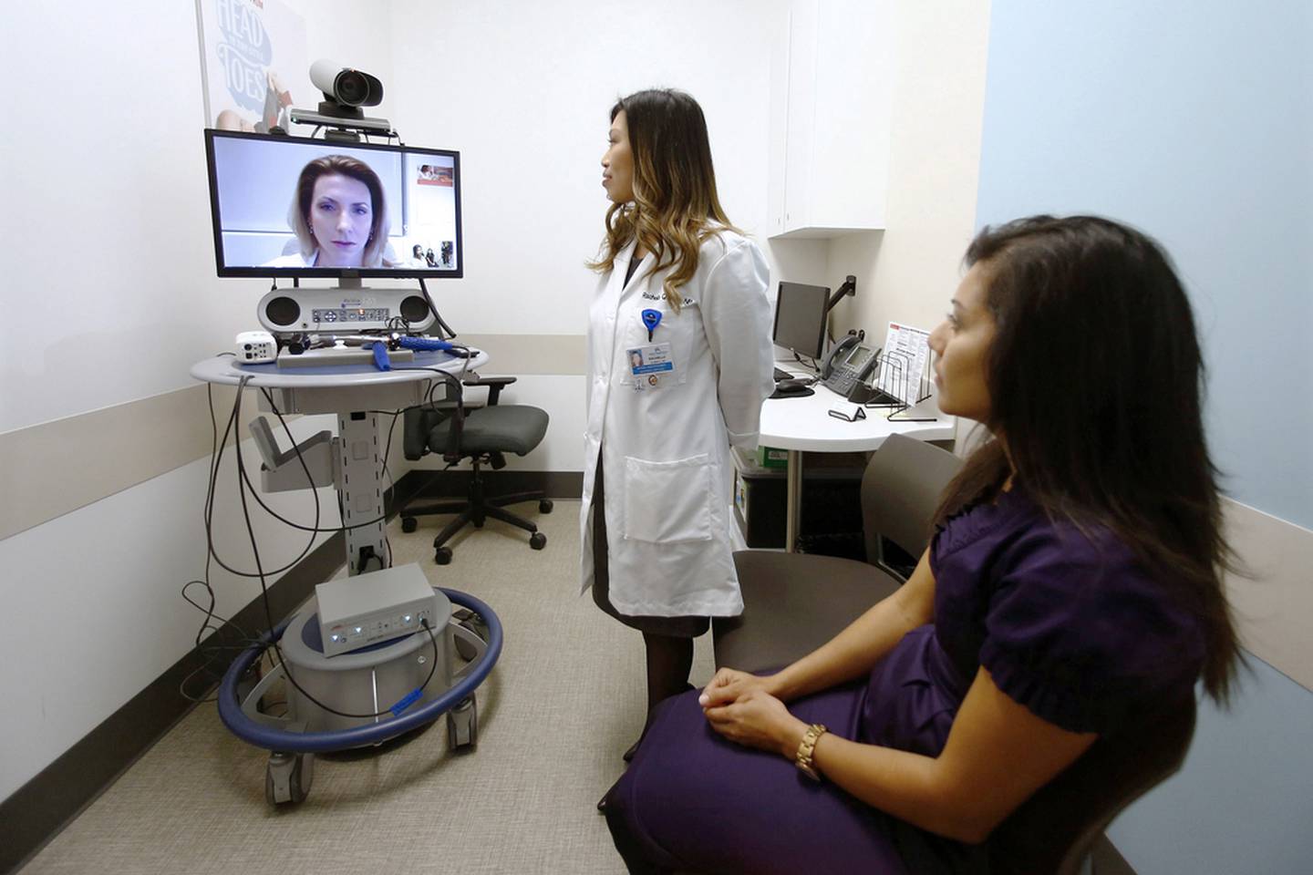 Demand for digital healthcare services has grown amid the coronavirus pandemic. Reuters