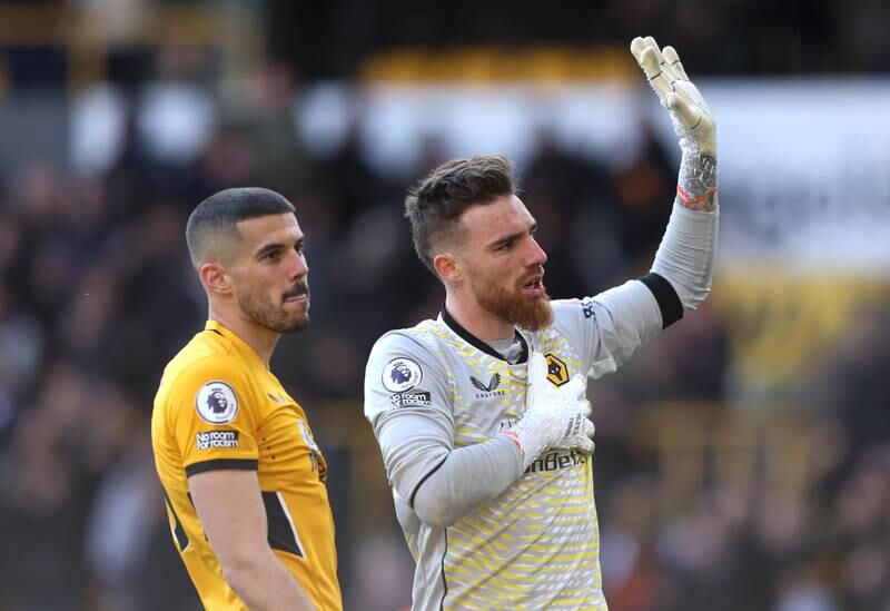 PREMIER LEAGUE TEAM OF THE WEEK: Goalkeeper: Jose Sa (Wolves) – The Portuguese made a series of second-half saves to ensure Aston Villa could not claim a point in a West Midlands derby. Getty