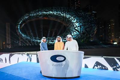 The museum was inaugurated on Tuesday night. Photo: Government of Dubai Media Office