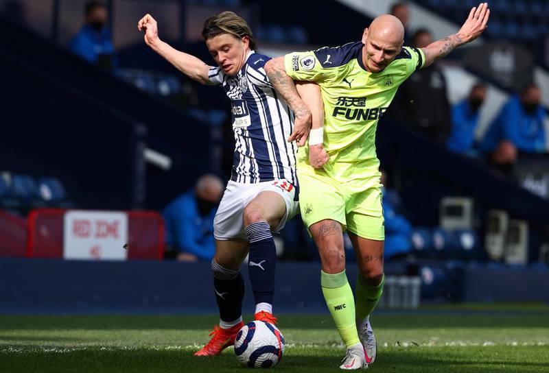 Conor Gallagher - 6: At least provided some energy to the Baggies midfield, always looking for the ball and chasing down opponents when he hasn’t got it. But often lacked quality with final pass. AP