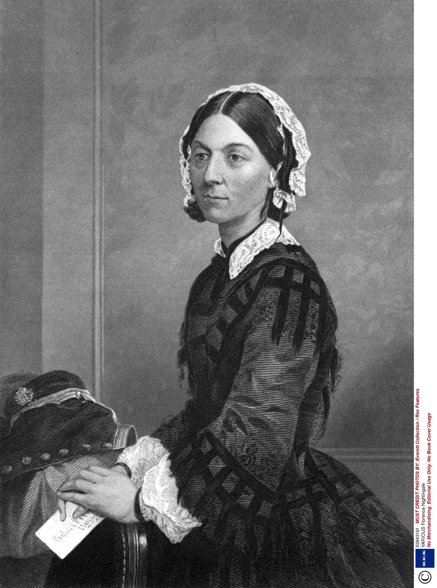 No Merchandising. Editorial Use Only. No Book Cover Usage
Mandatory Credit: Photo by Everett Collection / Rex Features ( 538431bf )
Florence Nightingale
VARIOUS

