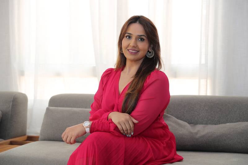 Nikita Phulwani, founder of communications agency By Niggi, aims to be able to fund smaller businesses for growth. Pawan Singh / The National