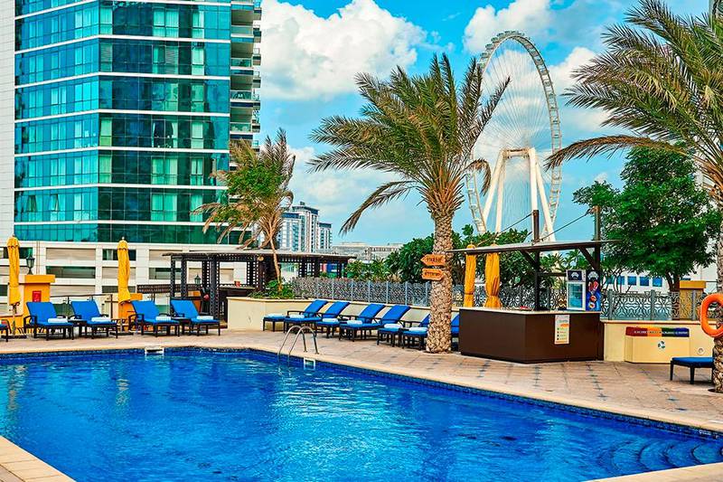 Ramada Hotel & Suites by Wyndham Dubai JBR. Markets opening up to Dubai visits are Egypt, Ukraine, Kazakhstan, and Germany. Courtesy R Hotels