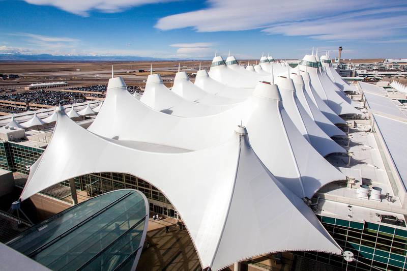 7. Denver International Airport is the third of only three airports located outside China to make the top 10 total passenger rankings. Courtesy DEN