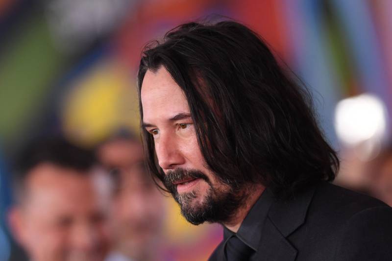 Canadian-US actor Keanu Reeves arrives for the world premiere of "Toy Story 4" at El Capitan theatre in Hollywood, California on June 11, 2019. / AFP / VALERIE MACON
