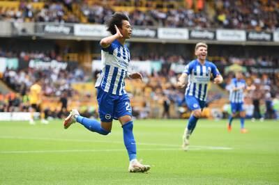 LW: Kaoru Mitoma (Brighton). Another week, another riveting Brighton performance with Mitoma in the middle of much of their attacking brilliance. The Japanese star scored the first, assisted the second and wreaked havoc on the Wolves defence in a 4-1 win. Getty
