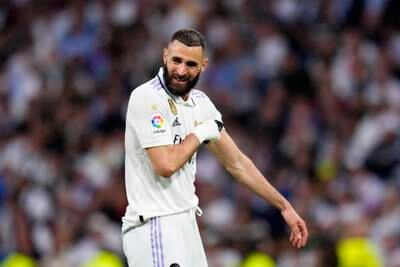 Real Madrid's Karim Benzema says his focus is on the final match of the season, against Athletic Bilbao. AP