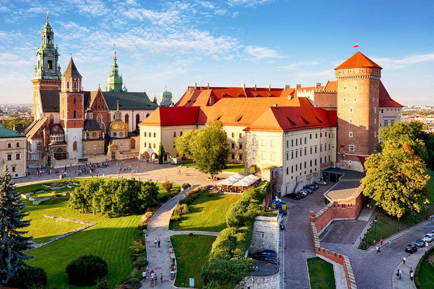 Krakow - Wawel castle at day, Poland
