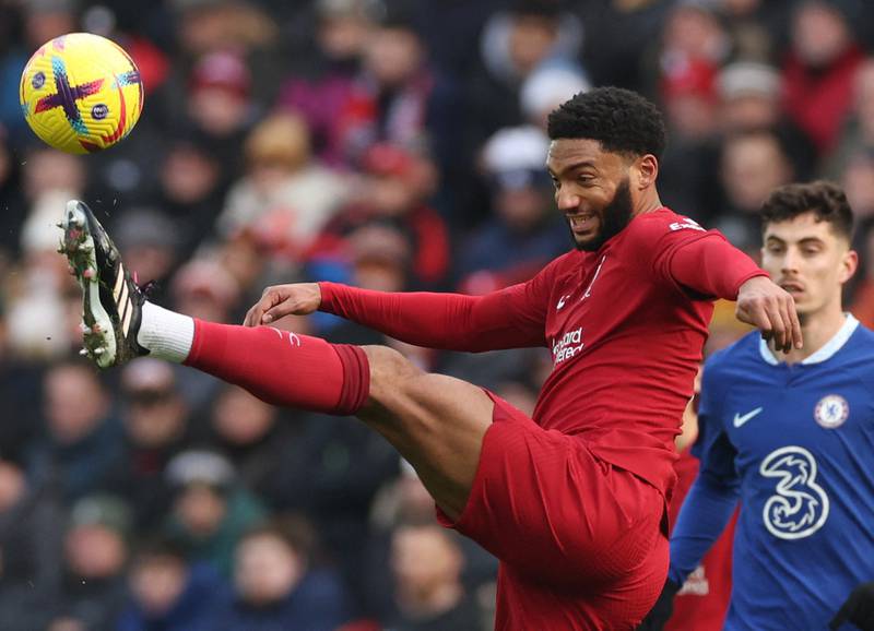 Joe Gomez 8 - Quick to track runs, assured passing out from the back, and all-round solid performance from the 25-year-old. A real case to start more often in Jurgen Klopp’s side. Reuters