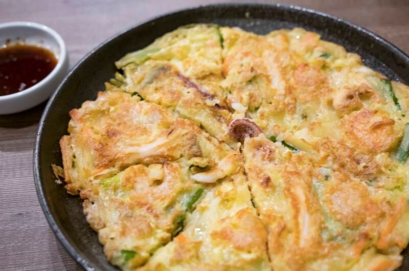 Korean pancakes (jeonbyeong). Getty Images
