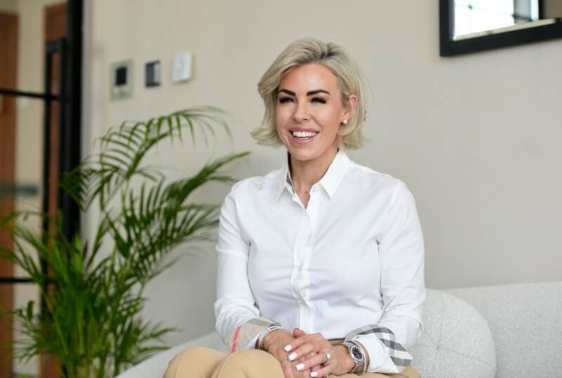 Rachel Godfrey believes money makes life easier. Khushnum Bhandari / The National
