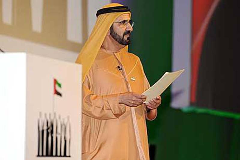 Sheikh Mohammed bin Rashid has long had a passion for reading and writing poetry.