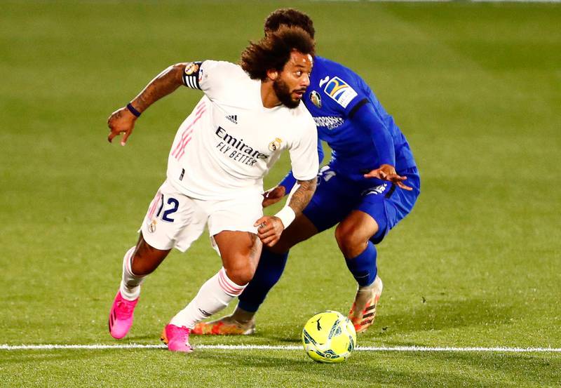 Real Madrid's Marcelo in action. Reuters