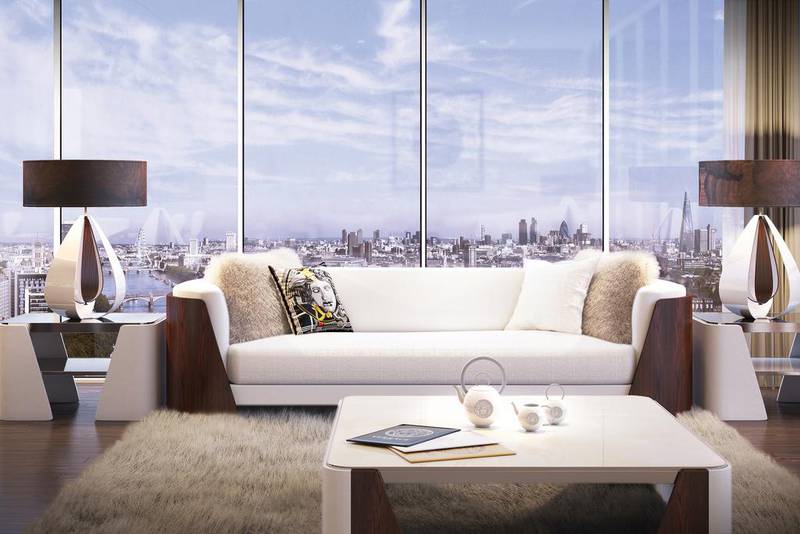 A rendering of the Nine Elms project. 