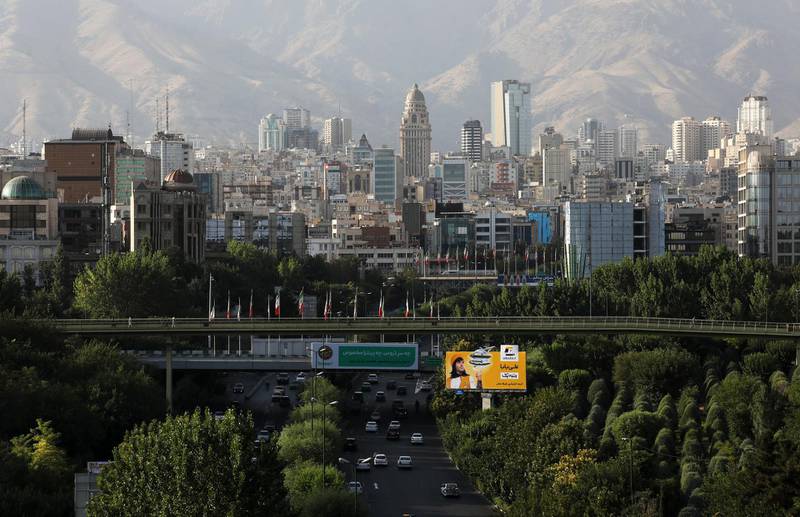 This Friday, July 11, 2019 photo, shows part of northern Tehran, Iran. (AP Photo/Vahid Salemi)