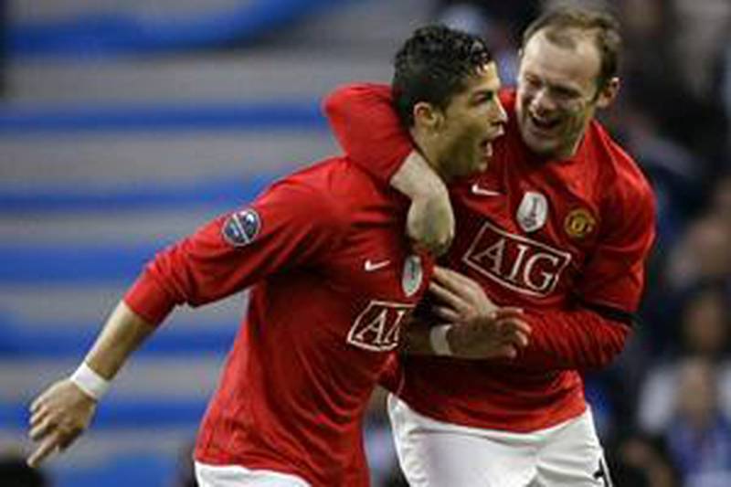 Wayne Rooney, pictured with Cristiano Ronaldo, was part of the rebuilding phase at Manchester United. Getty