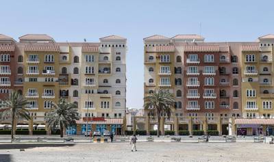 DUBAI, UNITED ARAB EMIRATES, 30 APRIL, 2015. Stock photography of apartment buildings in International City developed by Nakheel. (Photo: Antonie Robertson) Journalist: STOCK. Section: Business. *** Local Caption ***  AR_3004_Stock_International_City10.JPG
