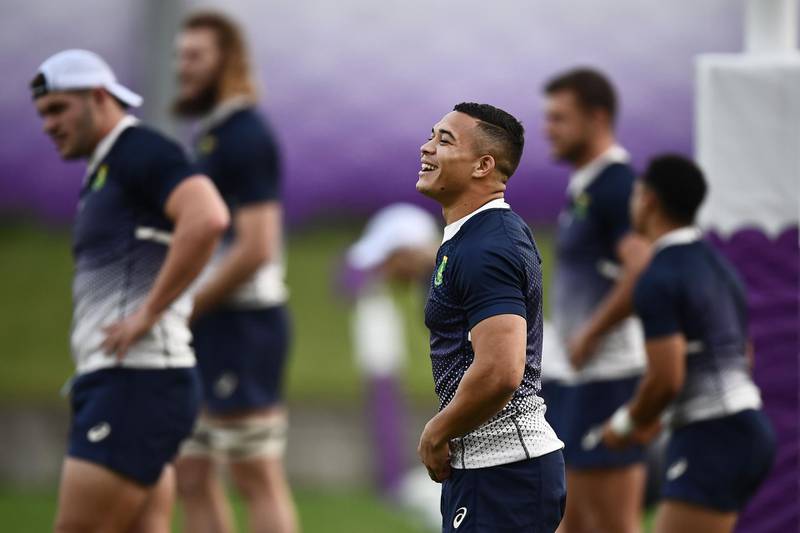 South Africa wing Cheslin Kolbe. AFP