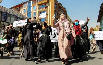 Unrest has broken out in cities across Afghanistan over the past few weeks, as people demand inclusive policies from the Taliban. EPA