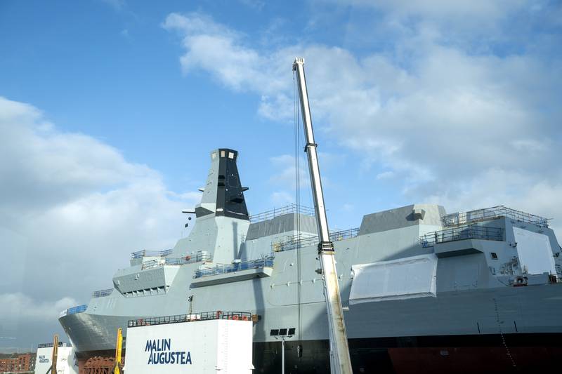 As HMS Glasgow was launched this week, the UK announced that it has axed plans for new Type 32 frigates. PA