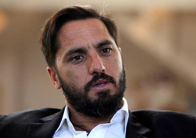 FILE PHOTO: Agustin Pichot, IRB World Rugby vice-president and former Argentina captain, speaks to Reuters in an interview in Buenos Aires, Argentina, May 2, 2017. REUTERS/Marcos Brindicci/File Photo