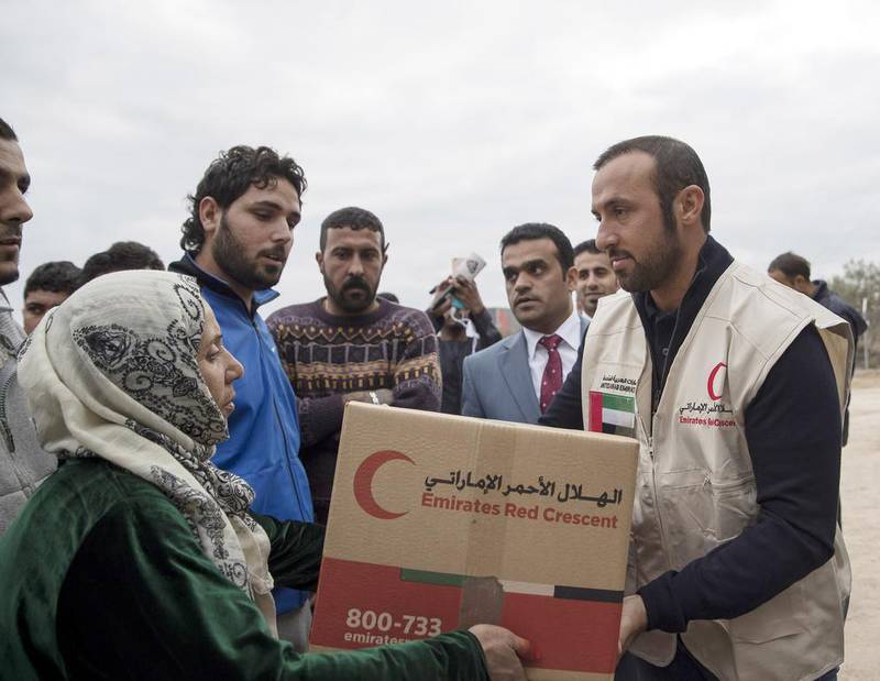 The Emirates Red Crescent has opened two camps in Greece to house Syrian refugees fleeing the war in their country. Wam