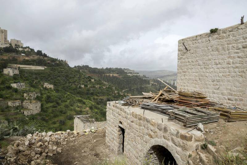 Lifta is under imminent threat from bulldozers after the Israel Lands Authority announced a plan to build a luxury housing project, including more than 200 flats, a hotel and shops. William Parry for The National