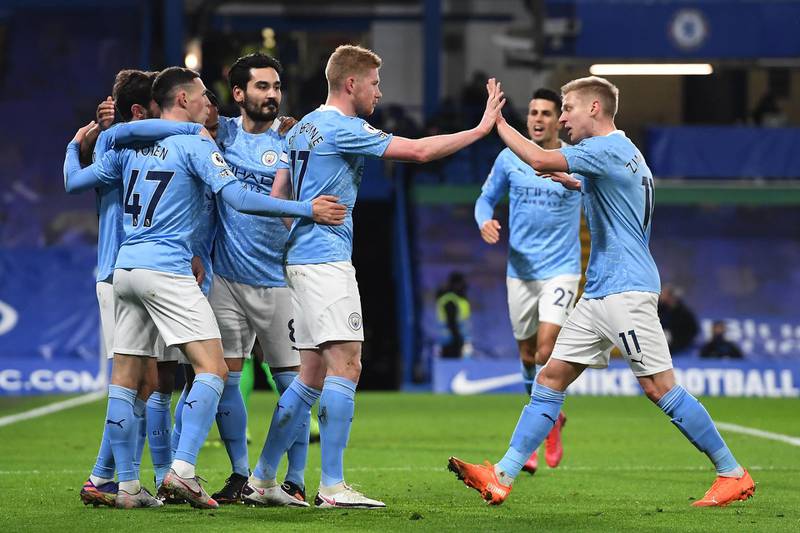 Oleksandr Zinchenko, 7 - With City maintaining their width via Phil Foden and Raheem Sterling didn’t see a great deal of the Ukrainian going forward, but he had an easy time of it against  Hakim Ziyech. Getty
