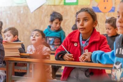 Jusoor runs refugee education programmes for close to 15,000 Syrian refugee children in Lebanon. Photo: Jusoor