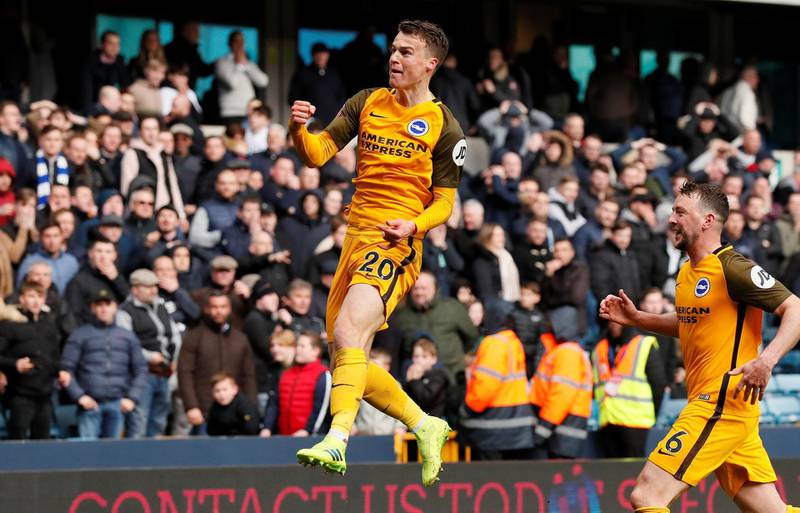Solly March, Brighton:  Rumours of interest from Arsenal for the midfielder. That would certainly help his cause after a decent season. Chance of a cap - 7/10.  Reuters