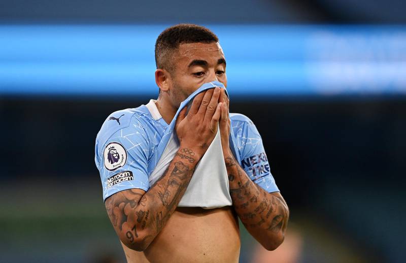 Gabriel Jesus - 4: The Brazilian was clumsy in giving away a penalty inside the opening minute as he clipped the heels of Martial and his day didn’t really improve from there. Never looked like dragging City back into the game. Getty
