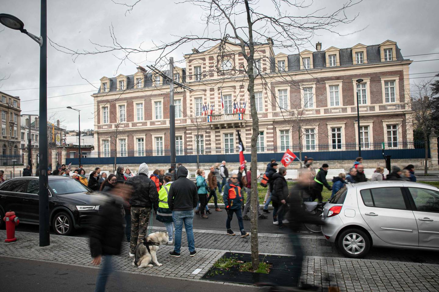 France braced for a weekend of protests, after a second night of unrest sparked by the French president imposing without a parliament vote an unpopular pension overhaul, that includes raising the retirement age from 62 to 64. AFP