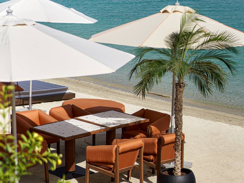 Ria Restaurant and Beach Bar has opened at Club Vista Mare in Dubai. Photo: Ria Restaurant and Beach Bar
