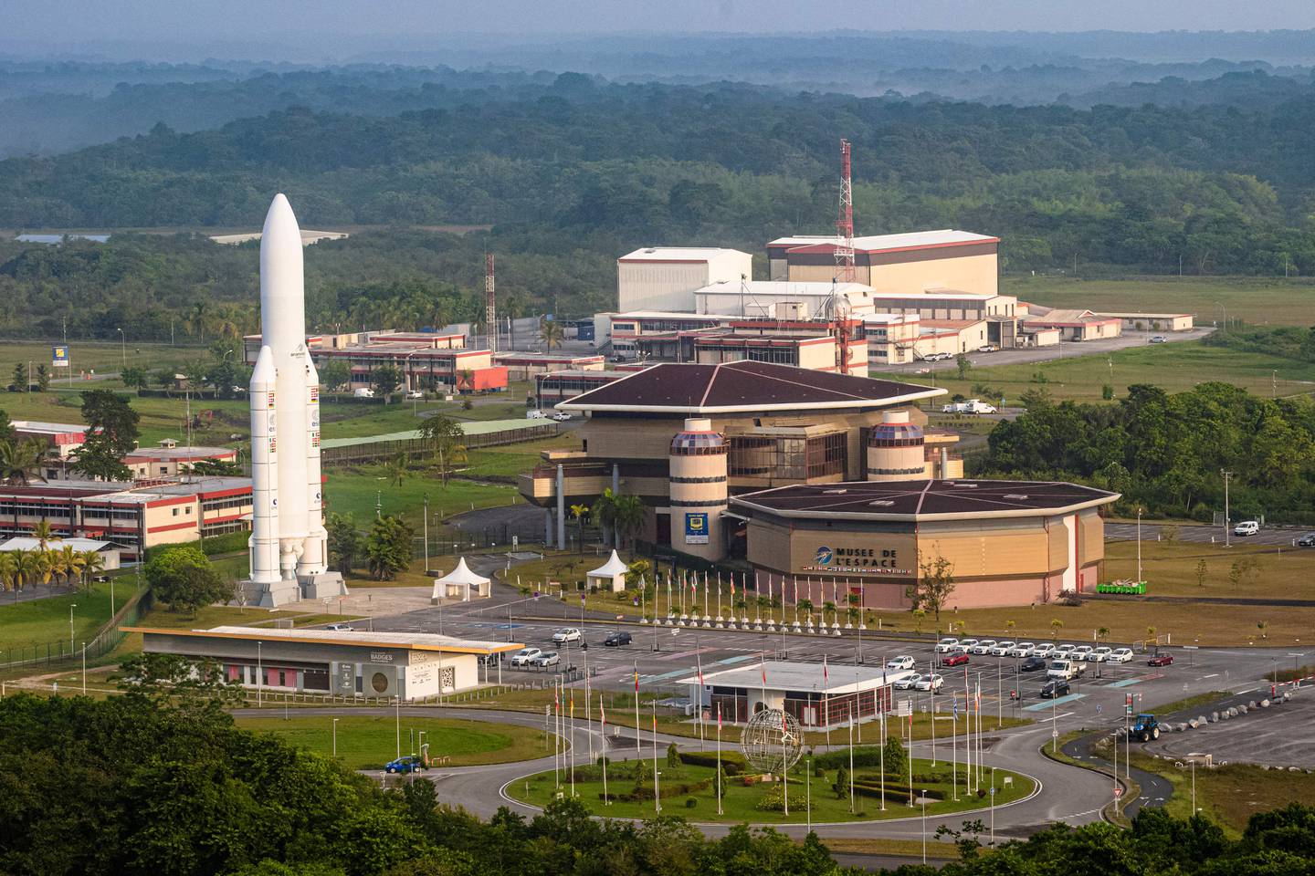 Europäische Weltraumstarts finden normalerweise von Kourou in Französisch-Guayana aus statt.  AFP 