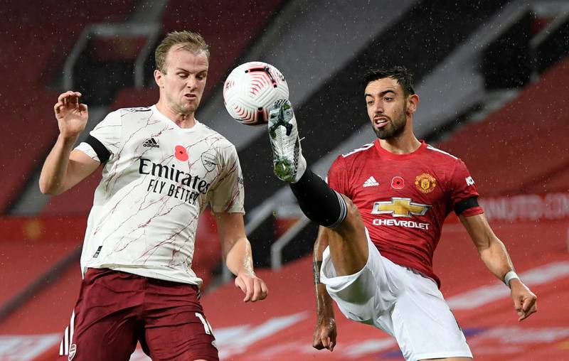 Bruno Fernandes - 4. Like the others in United’s midfield diamond, United’s most creative player gave the ball away far too much. Reuters