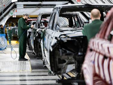 UK car production slumps to lowest in 67 years