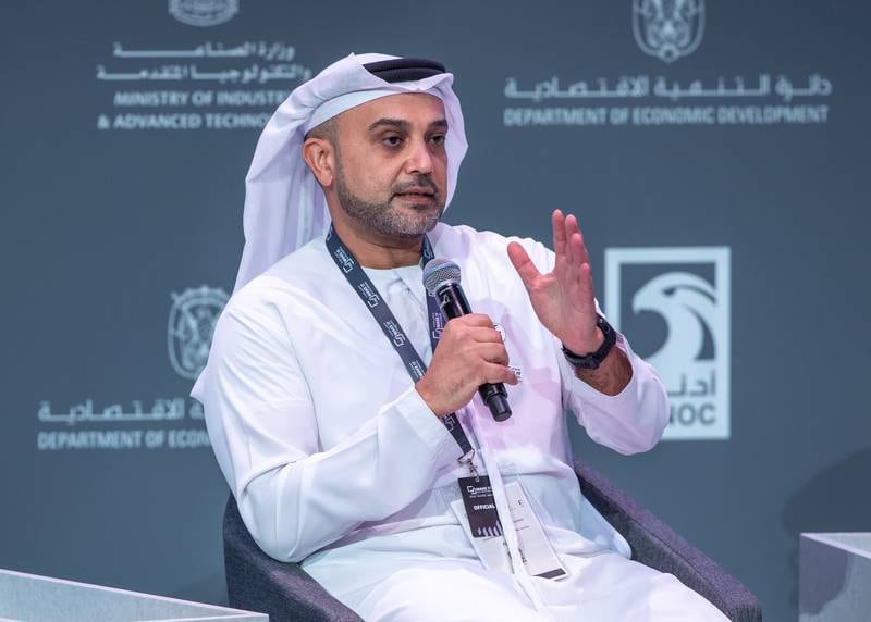 Sameh Al Qubaisi, director general of economic affairs at the Abu Dhabi Department of Economic Development. Victor Besa / The National