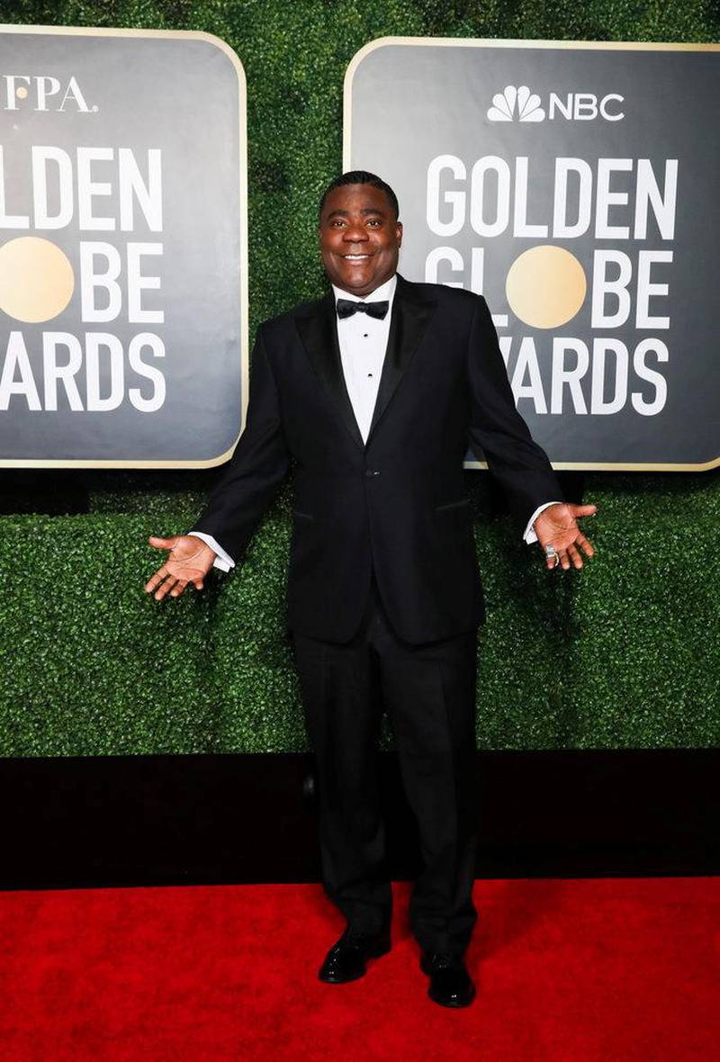 Tracy Morgan attends the 78th annual Golden Globe Awards in New York, US, on February 28, 2021. Reuters