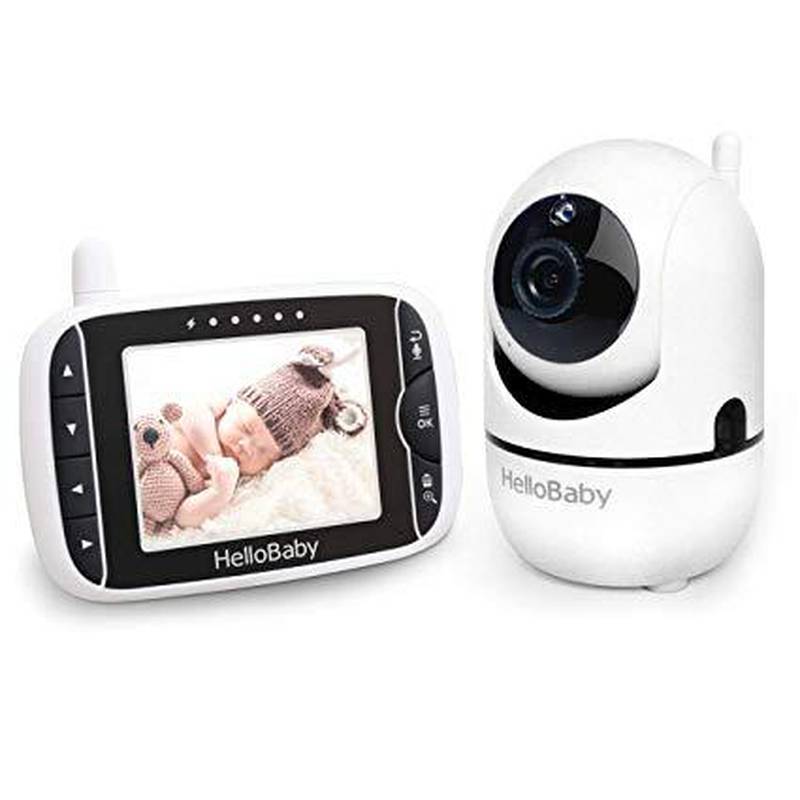 This HelloBaby monitor comes with a remote pan-tilt-zoom camera, infrared night vision, temperature display, two-way audio and a lullaby option. It's Dh258, a saving of 48%. 