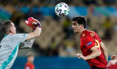 Gerard Moreno – N/A. On for Torres after 73 for his first experience of tournament football. Should have headed Sarabia’s cross past Olsen in the 90th minute but headed towards his feet. AP