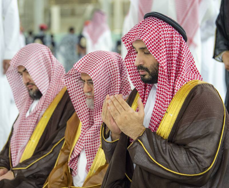 During the ceremony, the Saudi monarch or his representative washes the interior of the Kaaba.