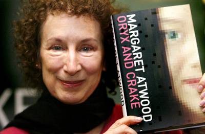 Canadian author Margaret Atwood became a member of the Order of the Companions of Honour. AFP