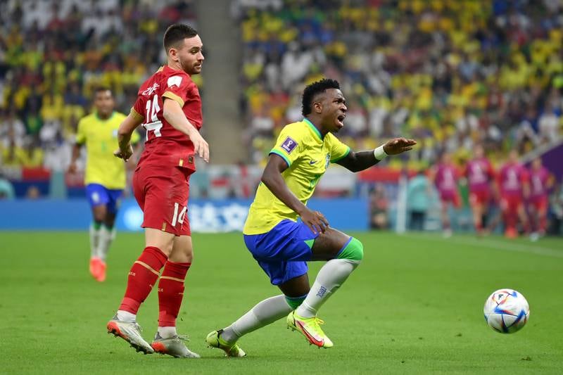 Andrija Živković – 7 Did well to contain Vinicius Junior in the first half on the right side of the pitch. Was taken off early in the second half after carrying a knock. Getty Images