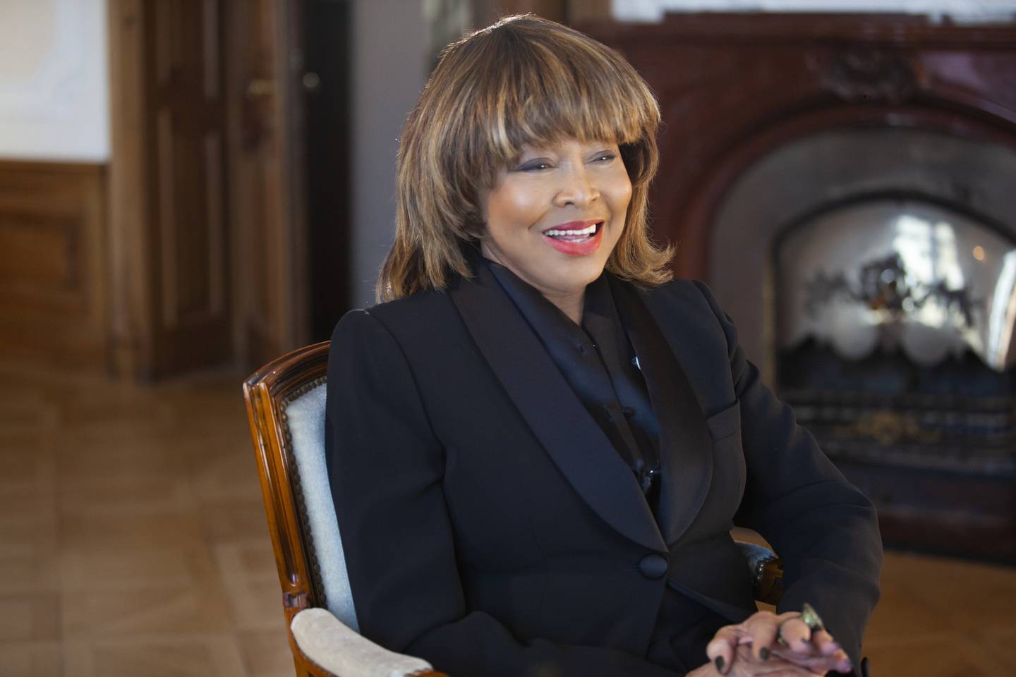 This image released by HBO shows Tina Turner in a scene from the documentary 