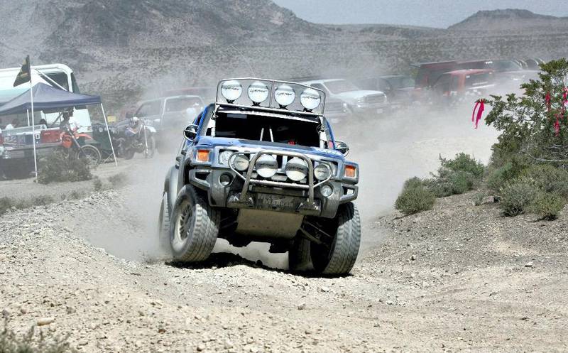  Team HUMMER H3, #3111, piloted by Rod Hall at the 2006 BITD Terrible's Town 250.  Hall and the H3 finished first in the pure stock - mini SUV class.
