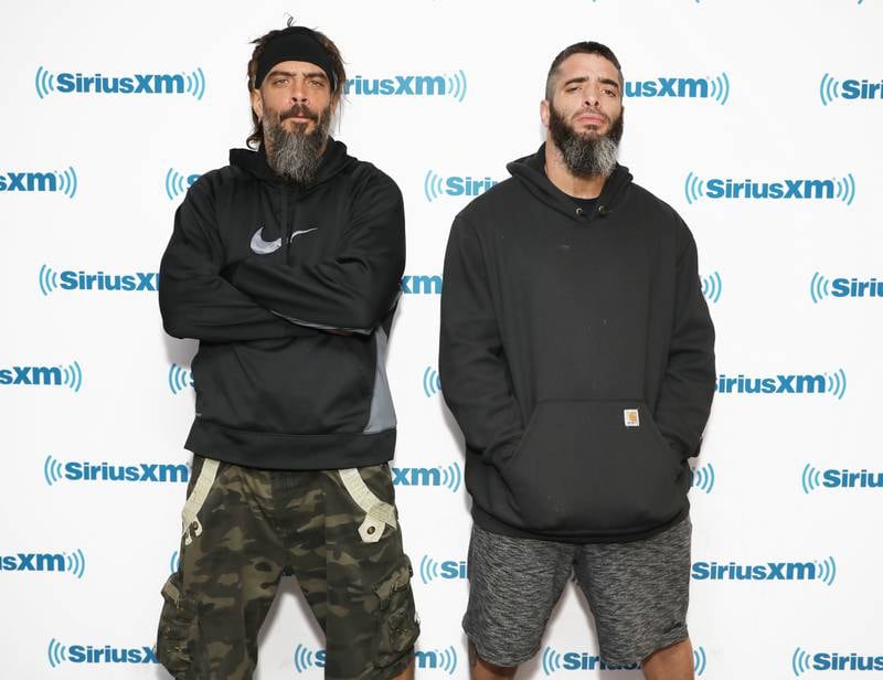 The brothers at SiriusXM Studios in New York City in 2019. Getty Images